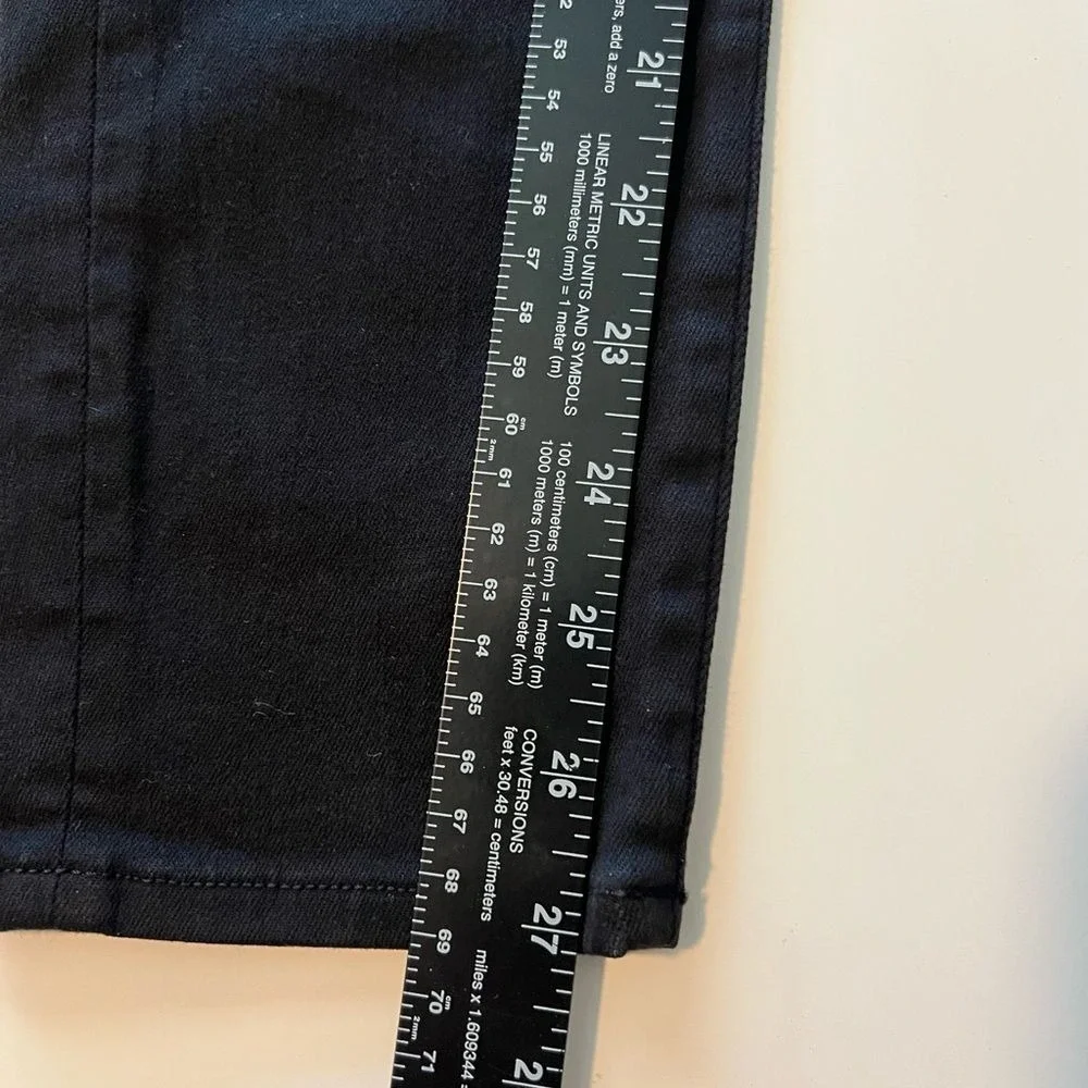Edwin Pixie Mid Rise Skinny Jeans Black EW2000-SSY NWT‎ Size 27